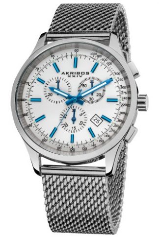 Men s Automatic Skeleton Dial Leather AK410 Akribos XXIV